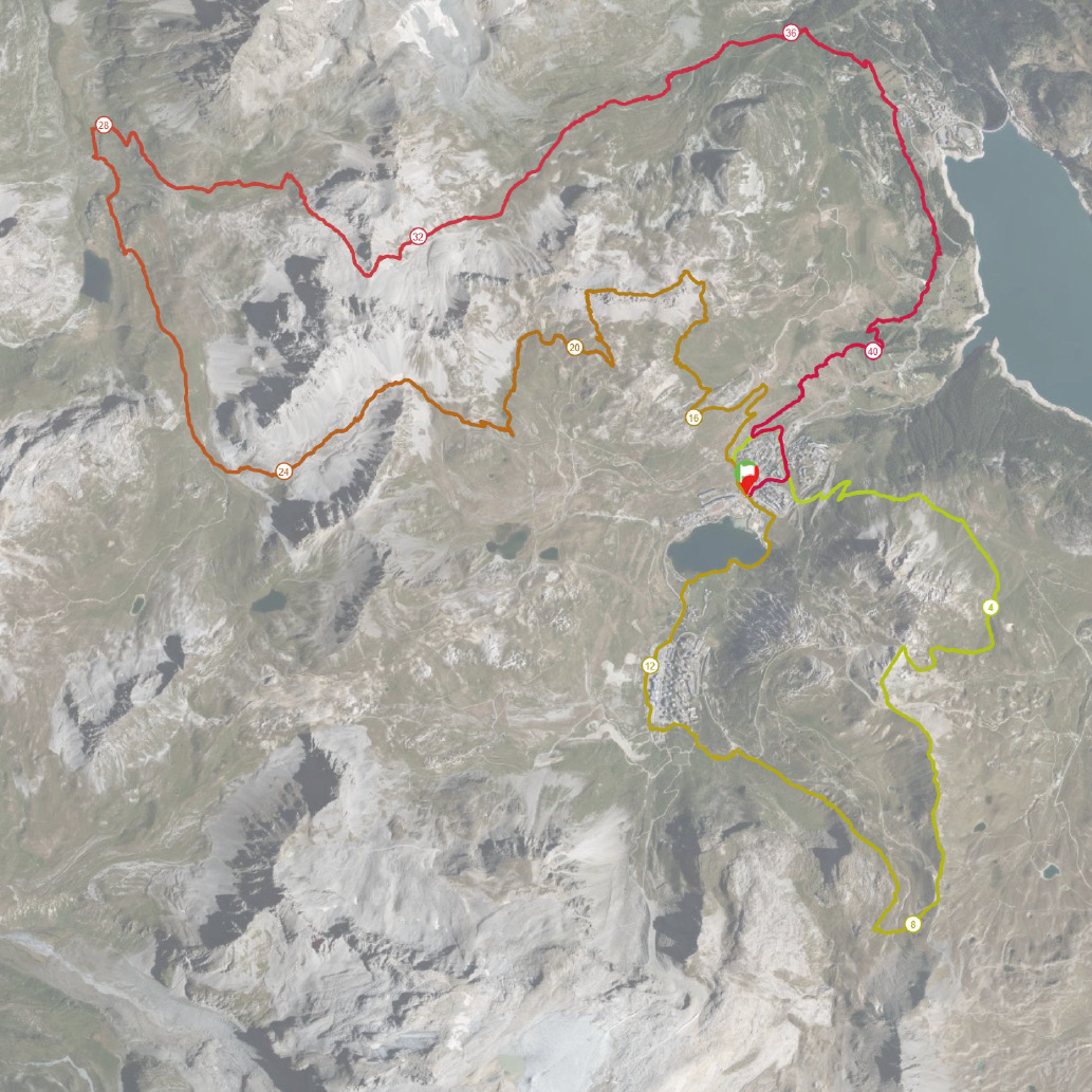 Parcours Tignes Trail